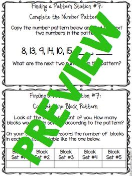 Image result for Look for a Pattern Problem Solving
