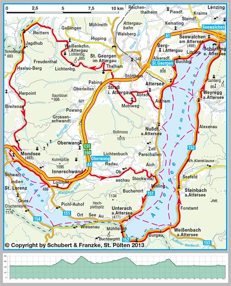 Tour #11: Attersee - Lichtenberg - Mondseeberg