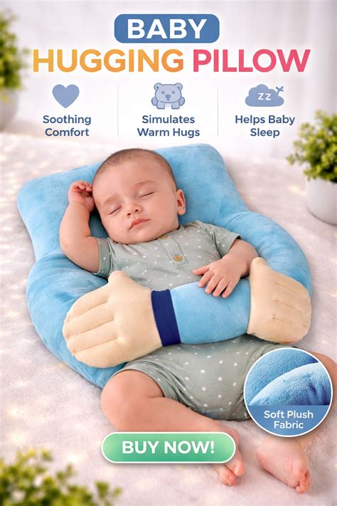 Baby Hugging Pillow | Head Shaping Comfort 🍼 – Dropple