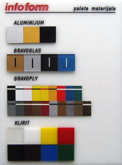 Graviranje PLEKSIGLASA