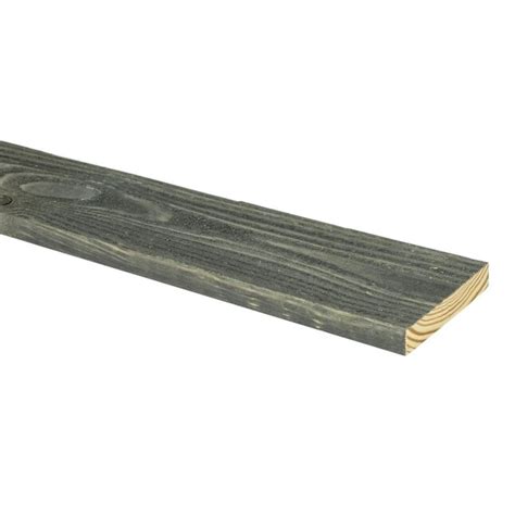 RELIABILT 3-1/2-in x 8-ft Gray Rough sawn Pine Wall Plank ( 2.33-sq ft ...