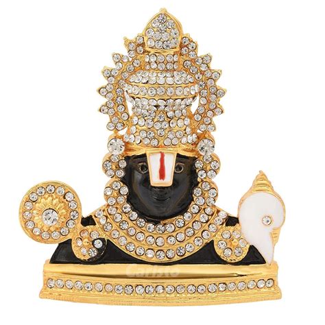 Buy Caristo Tirupati Balaji Idol | Lord Venkateswara Idol (ID-186 ...