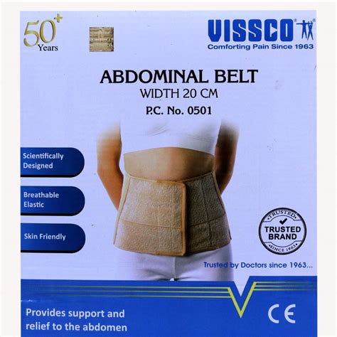 Buy Vissco Abdominal Belt XL, 1 Count | 19 Minutes Delivery | Apollo ...