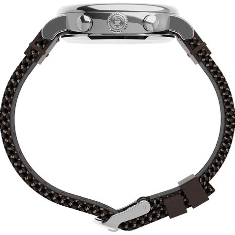 Timex Essential Collection Men's Quartz Analog Silver-Tone Dial Round ...