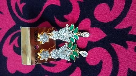Buy Atasi International Jewellery Rhinestone Set for Women (Green ...