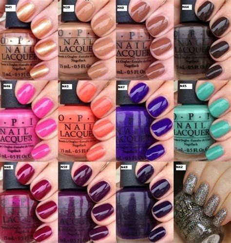 Opi Color Names List OPI®: Shop Our Range Of Blue Nail Polish Shades
