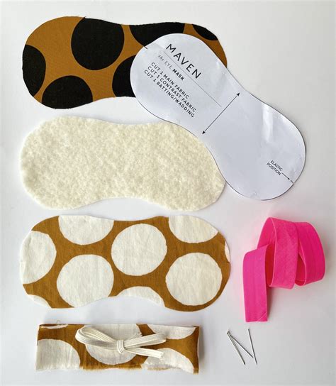 Eye Mask Sewing Pattern 的图像结果