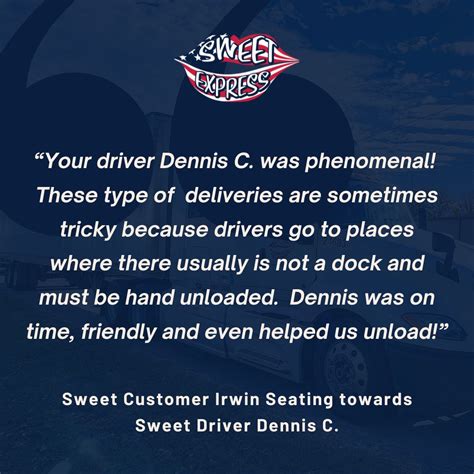 #appreciation #trucking #transportation #thankyou | Sweet Express LLC