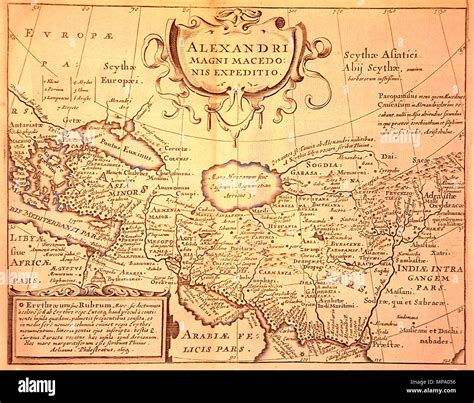 Alexander the great map hi-res stock photography and images - Alamy