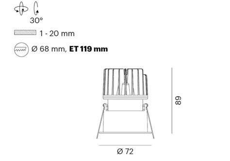 SATOR ROUND R | Recessed luminaires