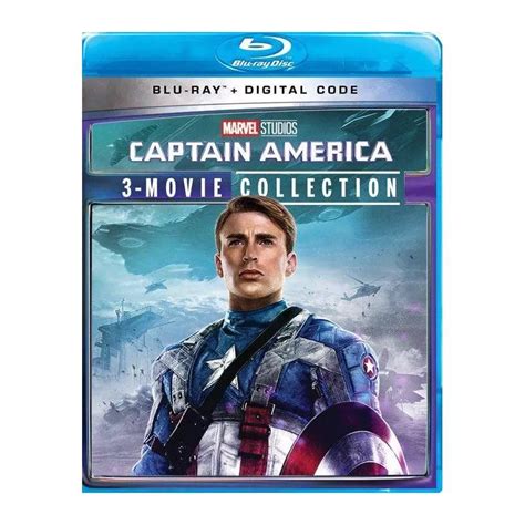 Captain America: 3-Movie Collection Blu-ray Digital | Ubuy India