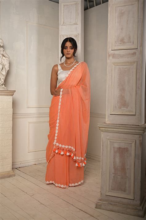 Mulmul Sarees - Buy Mul Mul Cotton Sarees Online