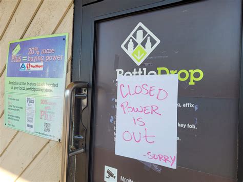 Out of luck at the Albany Bottle Drop – Hasso Hering