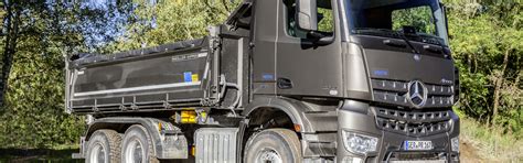 Download wallpaper trees, earth, Mercedes-Benz, dump truck, triaxial ...