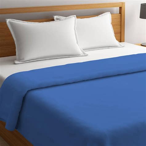 Buy STELLAR HOME Block Buster Solid Double Blanket - 2.20 x 2.40 m from ...