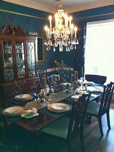 Peacock Blue Dining Room by Peacock Dining Room Dining Room Peacock Blue Dining Room