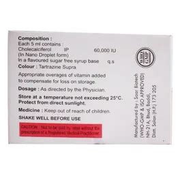 Buy Actinic D3 60K SF Orange Flavour Nano Shots Solution 5 ml | 19 ...