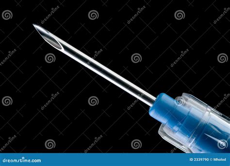 Syringe needle close-up stock photo. Image of care, background - 2339790