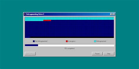 Image result for Windows 95 Defrag