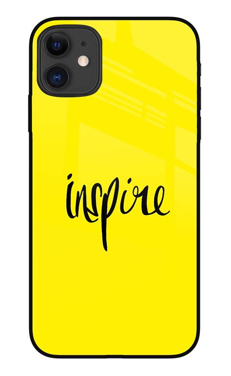 Buy Now Inspire Glass Case for iPhone 11 Online | Casekaro
