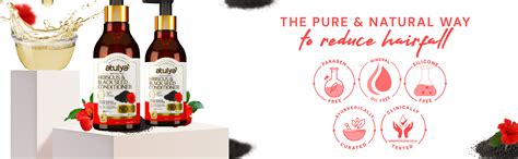 atulya Hibiscus & Black Seed Hair Conditioner for Voluminous Hair