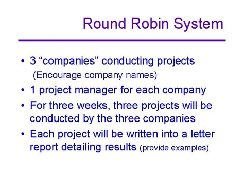 Image result for Round Robin Method