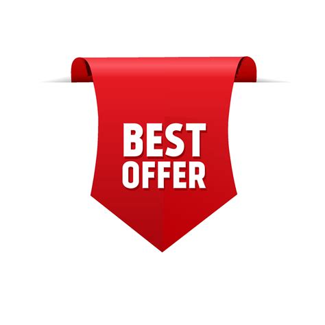 Best offer. Best offer banner design. Special offer. Modern vector ...