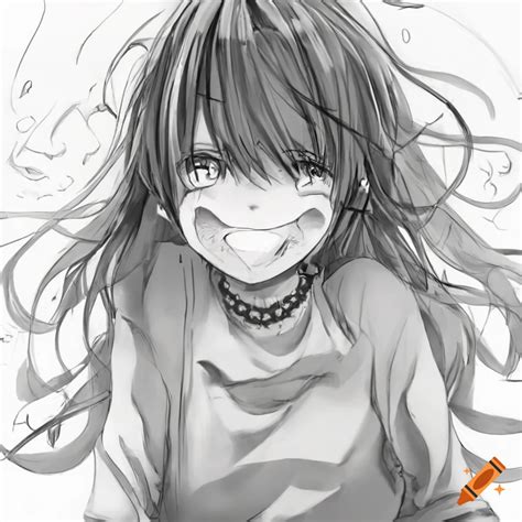 Anime Girl Crying And Smiling
