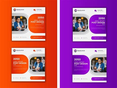 Corporate Social Media Post Design Template 3