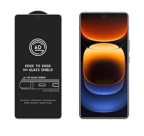 YOUTH MOBI Tempered Glass Screen Protector Designed For Iqoo 12 5G ...