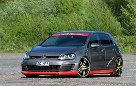 Wallpaper tuning, Volkswagen, Golf, Golf, Volkswagen, Type 5G, GTD ...