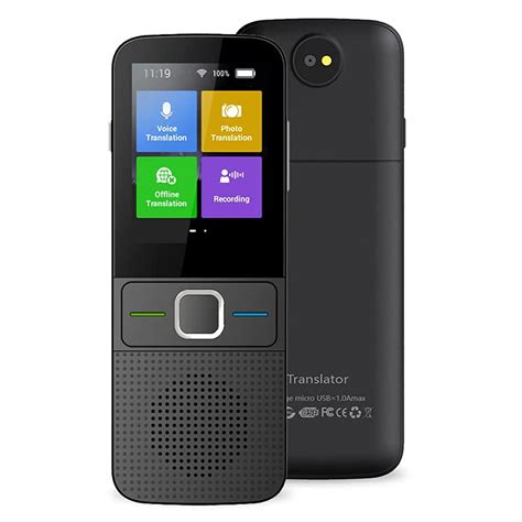 Neo Classic Language Translator Device – Smart Intelligent Two Way WiFi ...