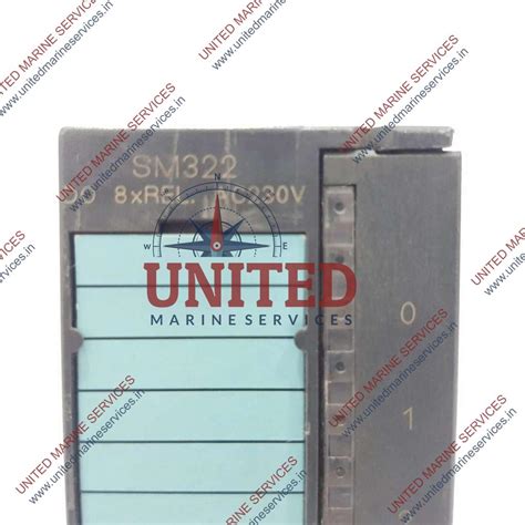 SIEMENS SIMATIC S7 6ES7322-1HF01-0AA0 SM322 RELAY OUTPUT MODULE ...