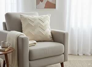Buy WEAVE INDIA Premium 100% Cotton Cushion Cover, 20 Inch x 20 Inch ...