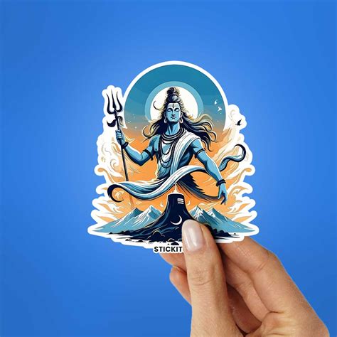 Buy Lord Mahadev 3.0 Sticker Online | Premium Waterproof Vinyl | STICK ...