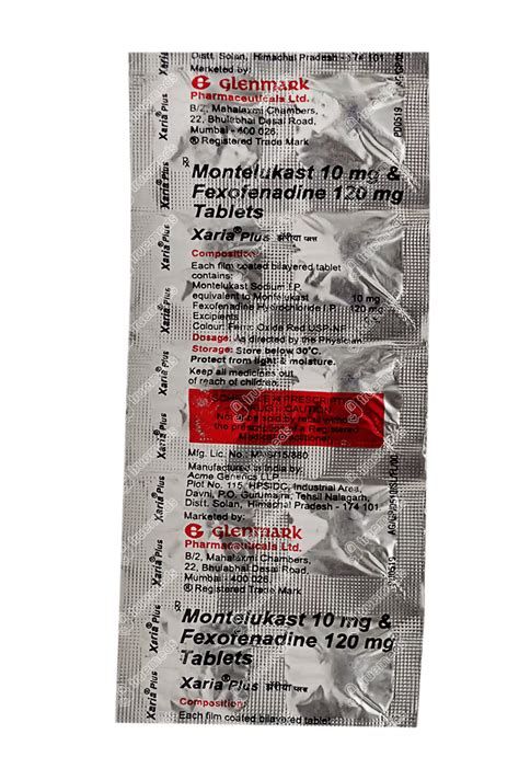 Xaria Plus Tablet 10: Uses, Side Effects, Price & Substitutes