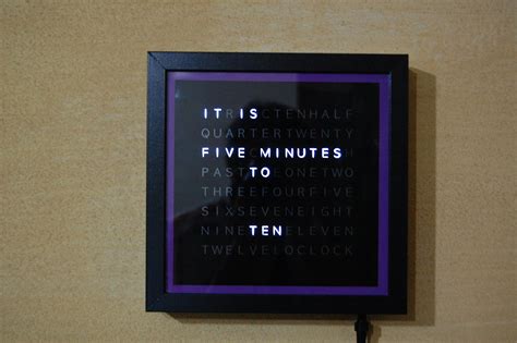 LED Word Clock Arduino 的图像结果