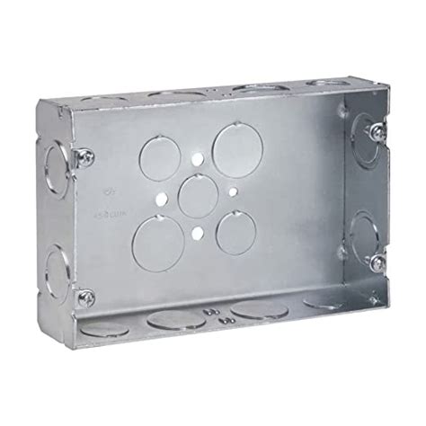 Khandelwal-electricals Single Stainless Steel Size 12m Modular Back Box ...