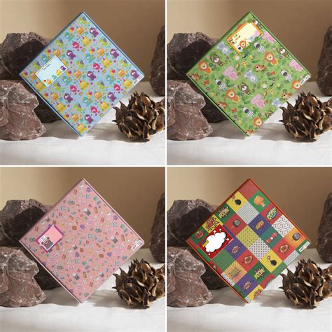 Assorted Kids Design Gift Wrapping Paper with Name Tags – Pk / 40 pcs ...