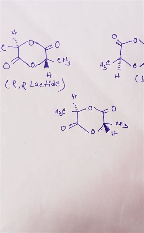CH3 - OH | CH - COOH D How many optically active (Lactide) product(s ...