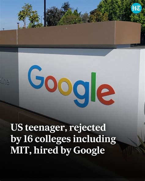 Hindustan Times on LinkedIn: Google has hired a teenager, 18, who was ...