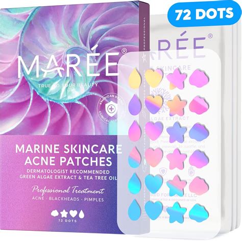 Buy Maree Acne Patches with Natural Green Algae Extract & Tea Tree Oil ...