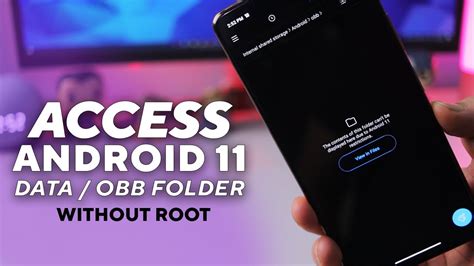 How to Access /Android/OBB & DATA Folder on Android 12 - [NO ROOT]