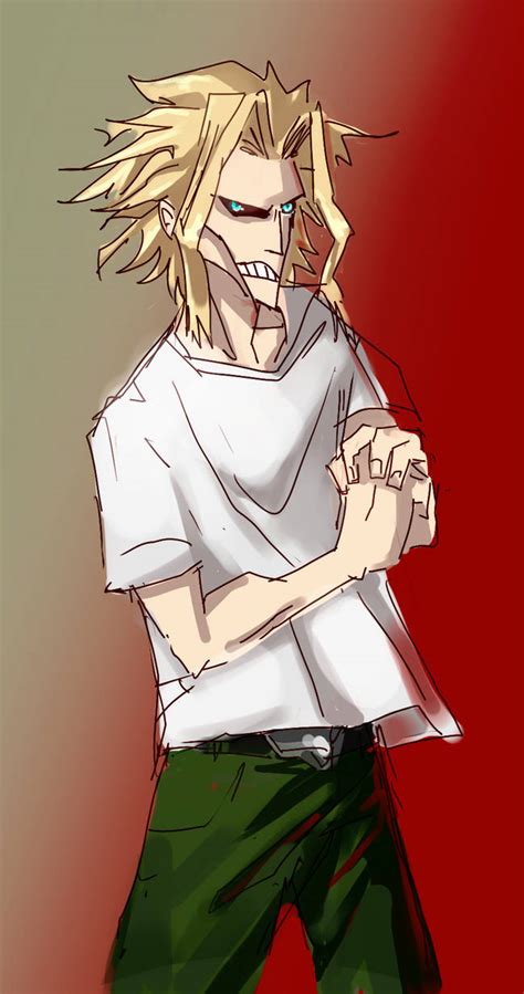 Skinny All Might by nnaj on DeviantArt