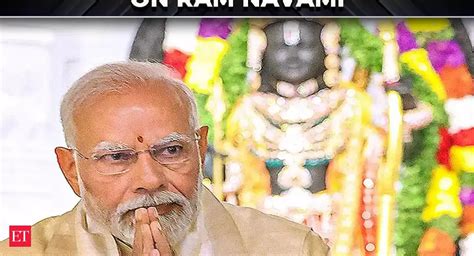 Ram Navami 2025: PM Modi extends greetings and wishes on the 'holy and ...