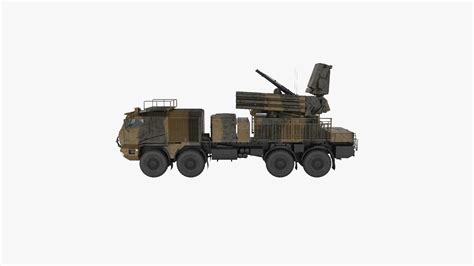 3D Pantsir missile system model - TurboSquid 2015477