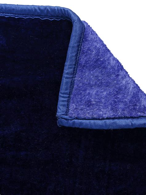 Klotthe Unisex Blue Abstract Mild Winter 600 GSM Double Bed Blanket ...