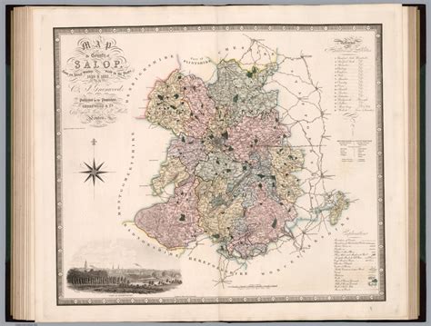 Map of the County of Salop, from an actual Survey made in the years ...