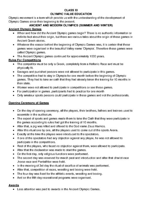 Ilide - Physics part 1 - CLASS XI OLYMPIC VALUE EDUCATION Olympic ...