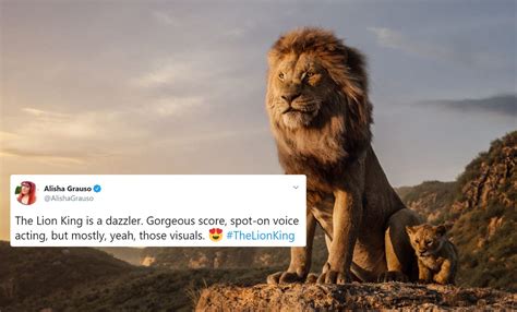 Early Reactions Praise 'The Lion King' For Being A Roaring Visual ...